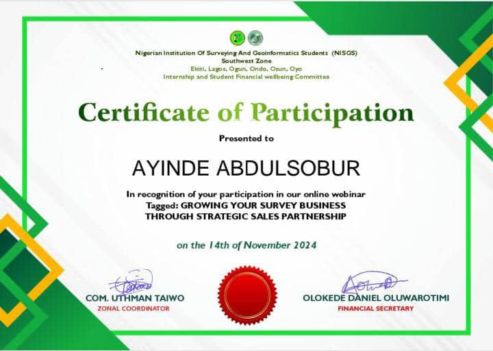 Certificate participation